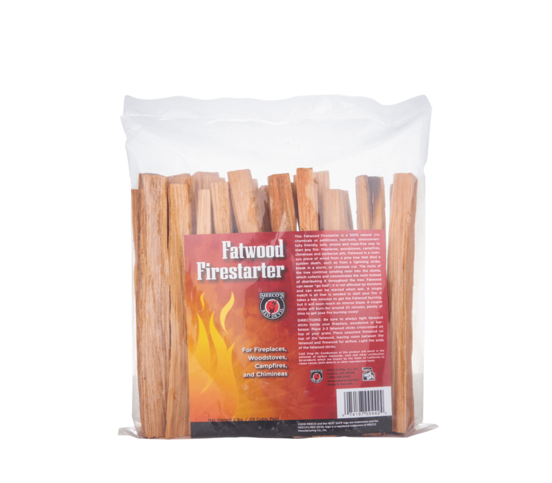 MEECO'S RED DEVIL 442 Fatwood Firestarter 2 Lbs