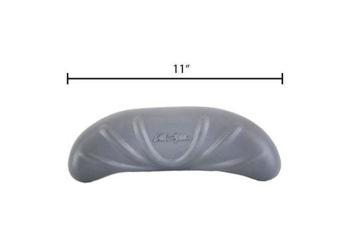 Cal Spas CAL SPAS Infinity Neck Blaster Pillow - Charcoal - 2009 - Dimensions - 11" x 3.8", Pin to Pin - 8.5"