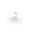Nola MGP Aluminum Dining Chair NC76000 Snow