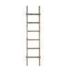 18-1/2"L x 76-3/4"H Decorative Wood Ladder