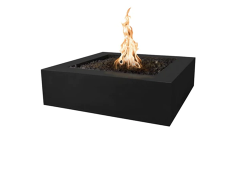 Outdoor Plus Quad 36" Concrete Fire Pit - Match Lit - Ash - Liquid Propane