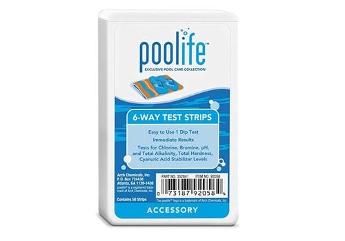 Poolife Pool Life 6-Way Test Strips