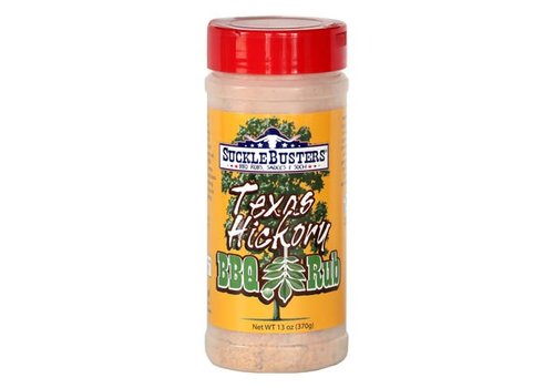 SuckleBusters Texas Hickory BBQ Rub 13oz