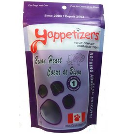 Yappetizers Dehydrated Bison Heart Treats