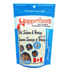 Yappetizers Dehydrated Treats Wild Salmon & Herring