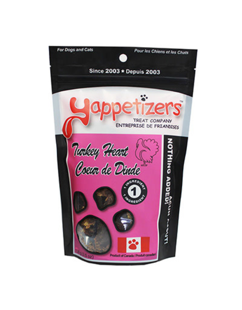 Yappetizers Dehydrated Turkey Heart