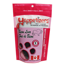 Yappetizers Dehydrated Treats Bison Liver