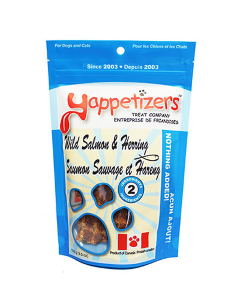 Yappetizers Yappetizers Dehydrated Treats Wild Salmon & Herring