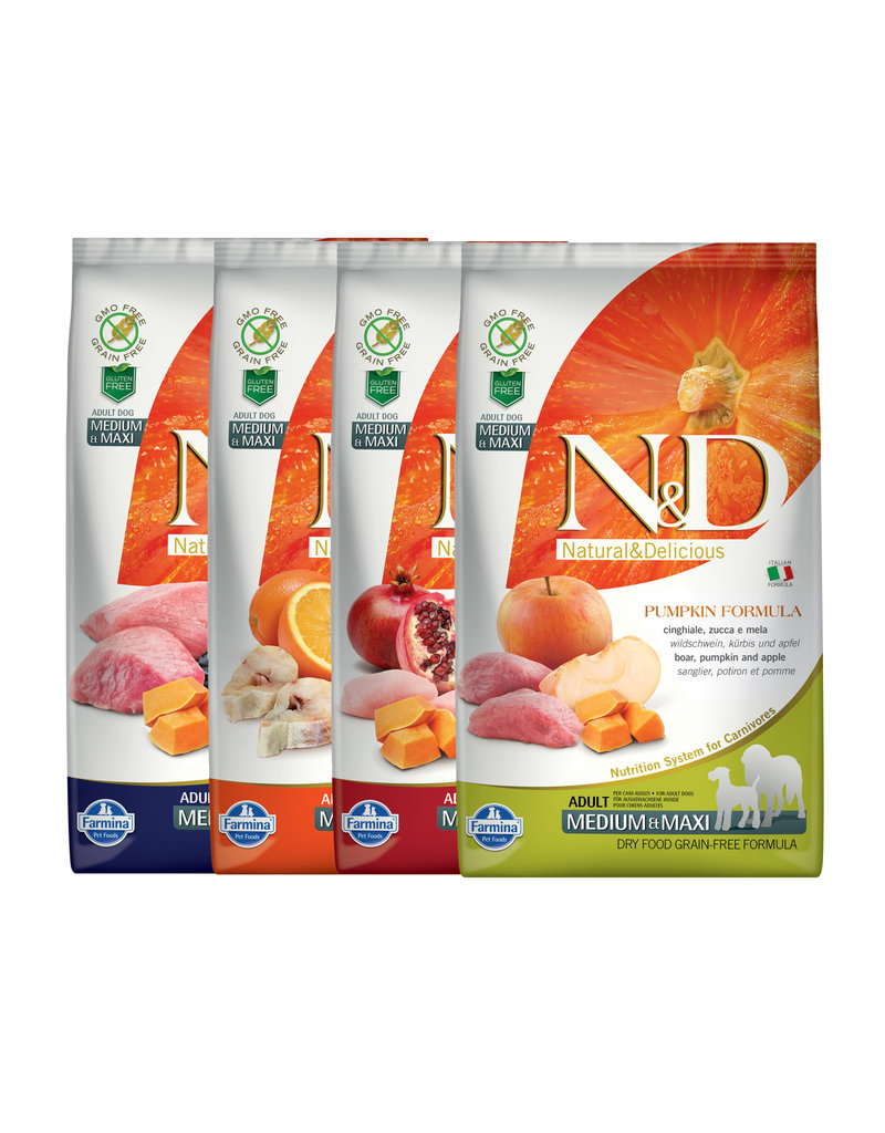 Farmina Adult Dog Grain Free Pumpkin Chicken & Pomegranate Medium & Maxi