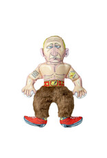 Fuzzu Putin Dog Toy Large