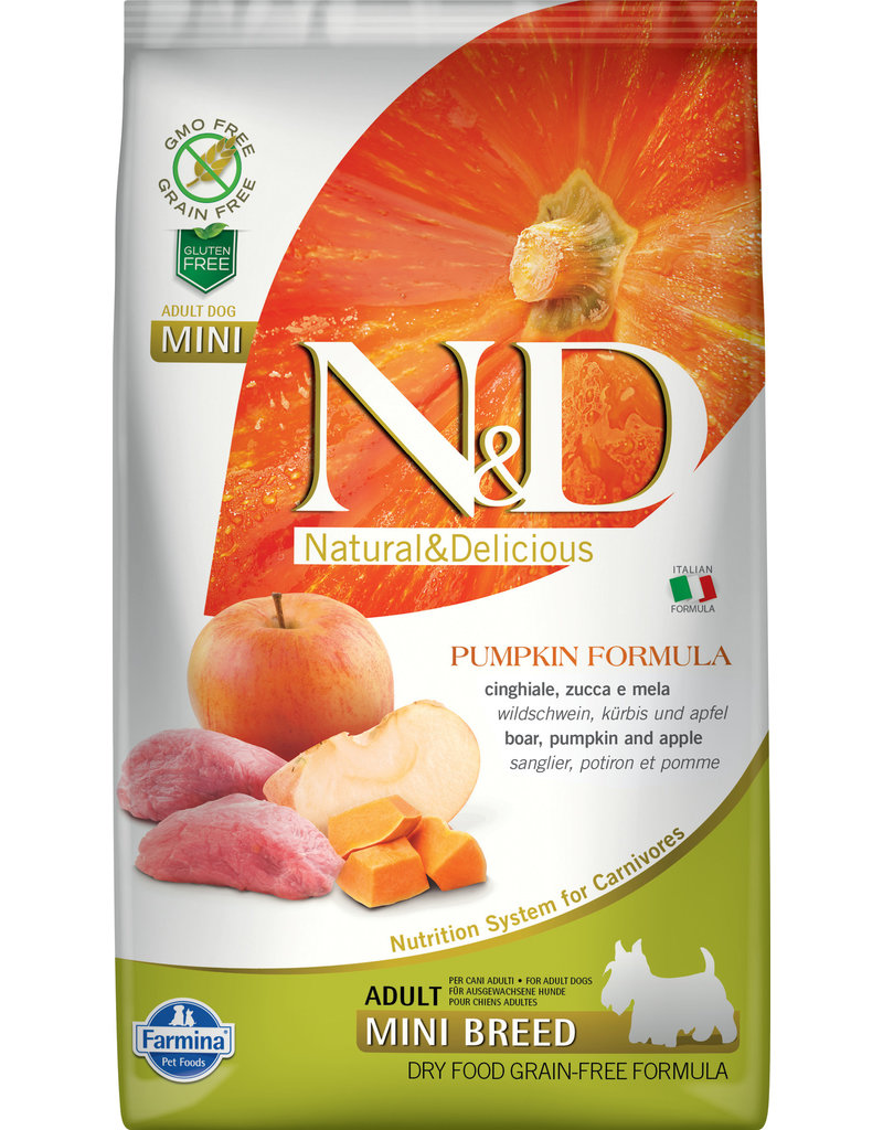 Farmina Adult Dog Grain Free Pumpkin Boar & Apple Mini