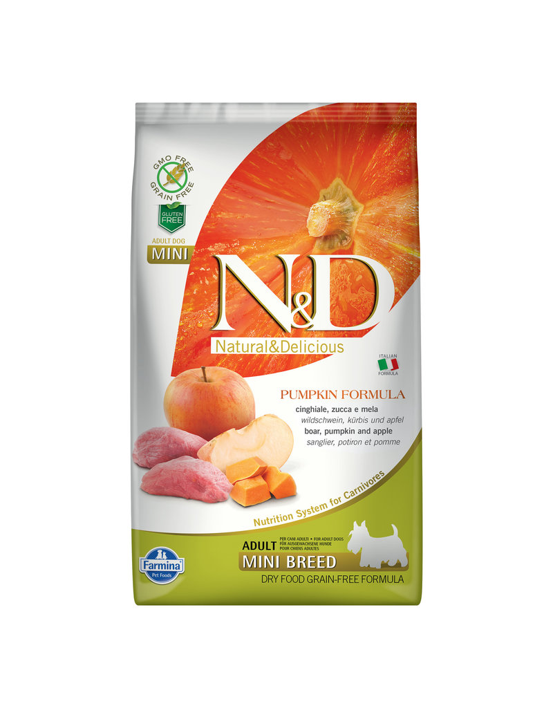 Farmina Adult Dog Grain Free Pumpkin Boar & Apple Mini