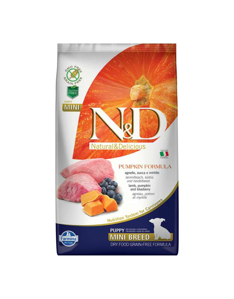 Farmina Farmina Puppy Grain Free Pumpkin Lamb & Blueberry Mini