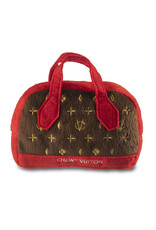 Dog Diggin Designs Red Chewy Vuiton Purse