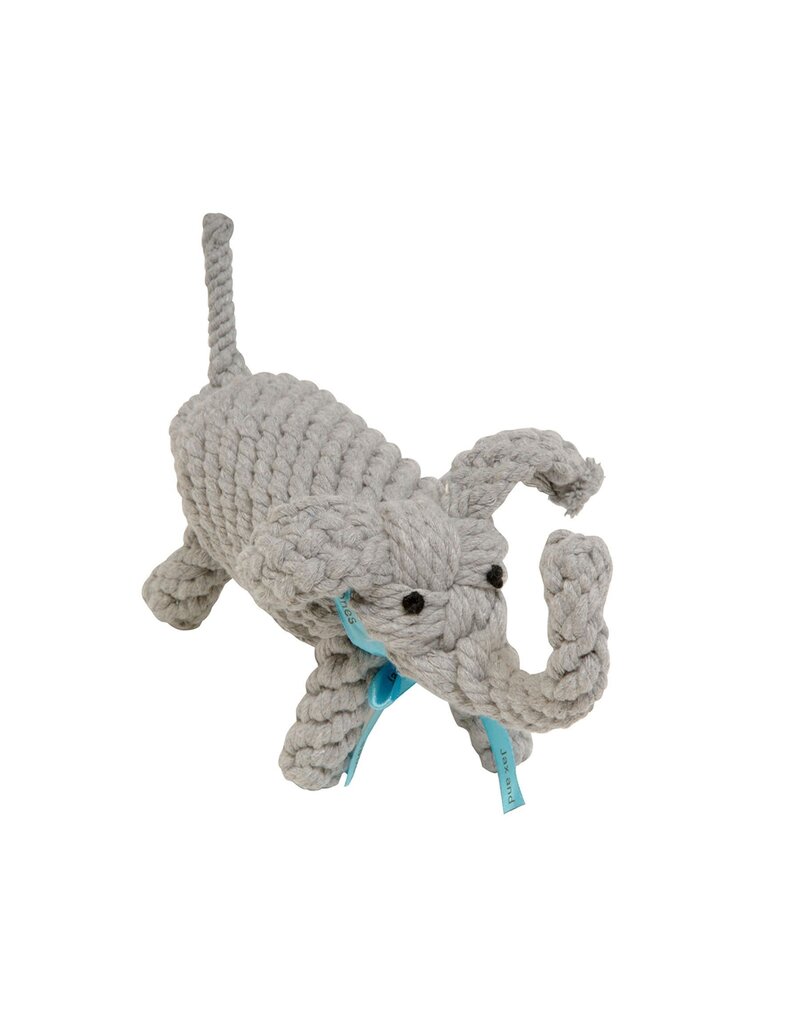 Jax & Bones Coco the Elephant Rope Toy
