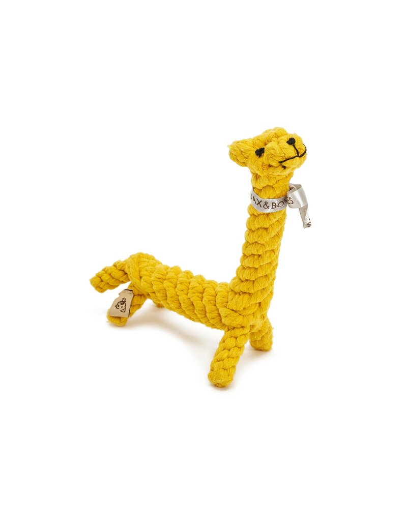 Jax & Bones Jerry the Giraffe Rope Toy