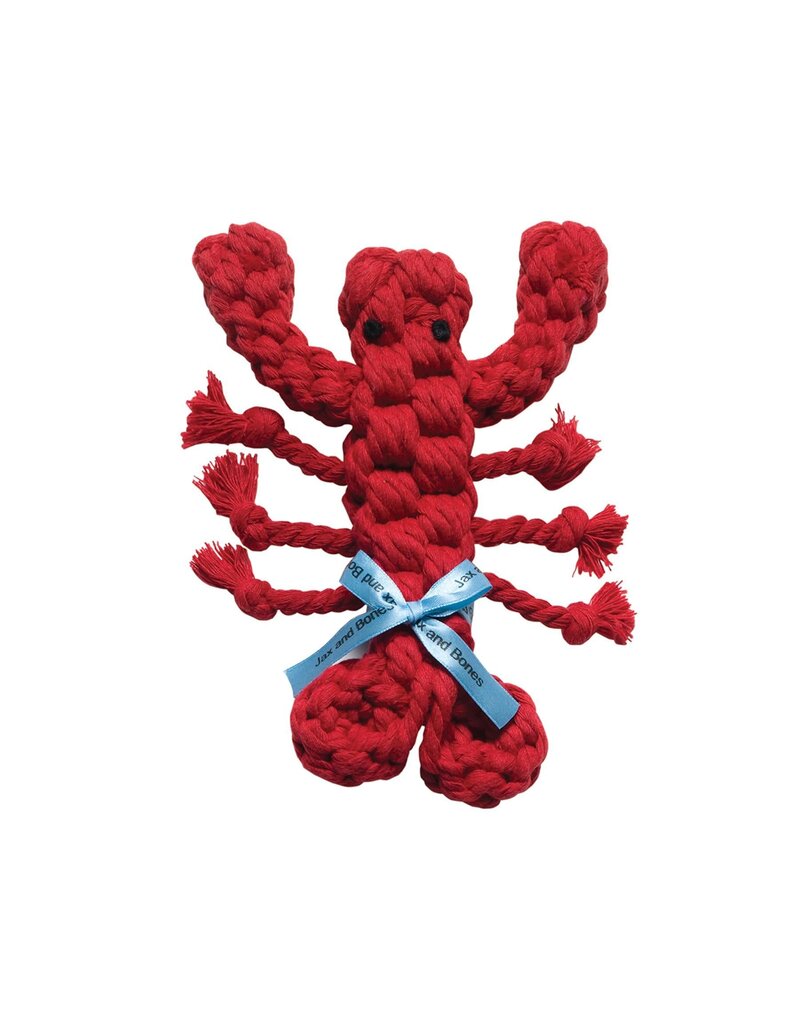Jax & Bones Louie the Lobster Rope Toy