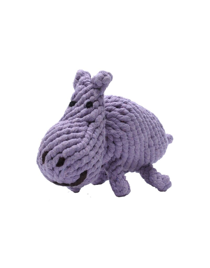Jax & Bones Hank the Hippo Rope Toy