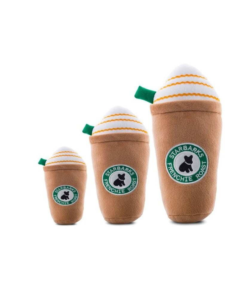 Haute Diggity Dog Haute Diggity Dog Starbarks Frenchie Roast with Straw Toy