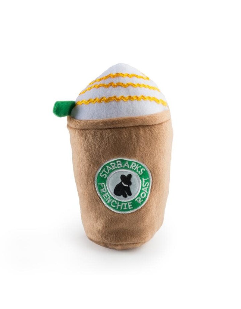 Haute Diggity Dog Haute Diggity Dog Starbarks Frenchie Roast with Straw Toy