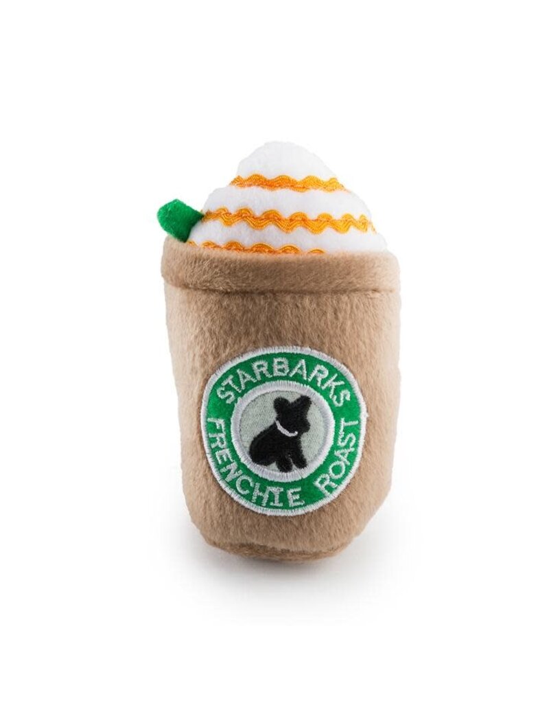 Haute Diggity Dog Haute Diggity Dog Starbarks Frenchie Roast with Straw Toy