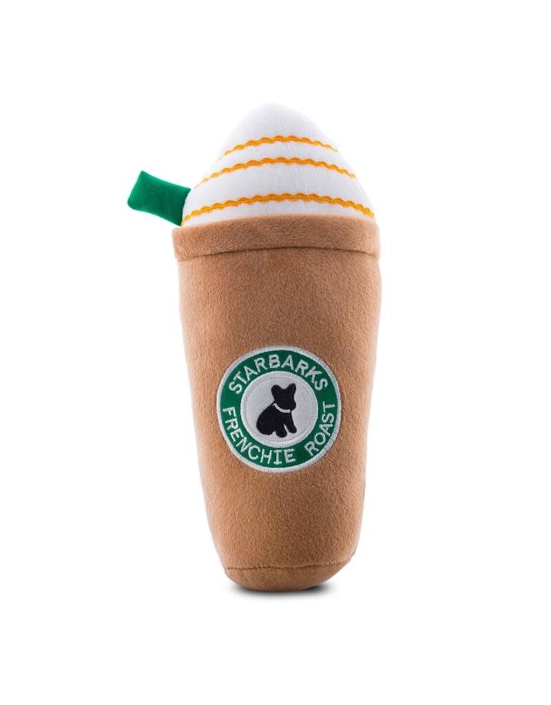 Haute Diggity Dog Haute Diggity Dog Starbarks Frenchie Roast with Straw Toy