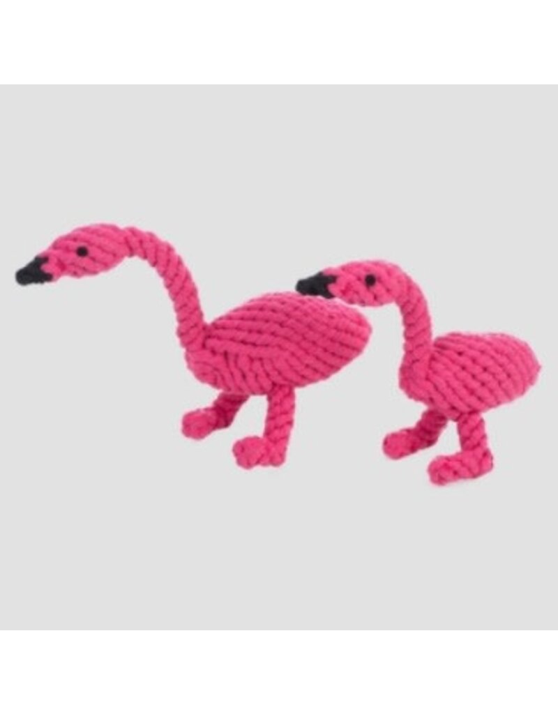 Jax & Bones Fran the Flamingo Rope Toy