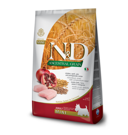 Farmina Adult Dog Ancestral Grain Chicken & Pomegranate  Mini 5.5 lb