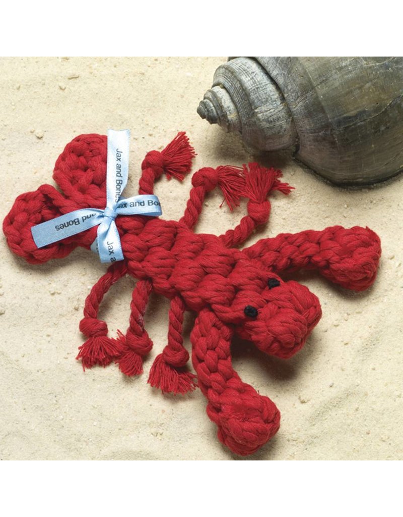 Jax & Bones Louie the Lobster Rope Toy