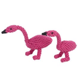 Jax & Bones Fran the Flamingo Rope Toy