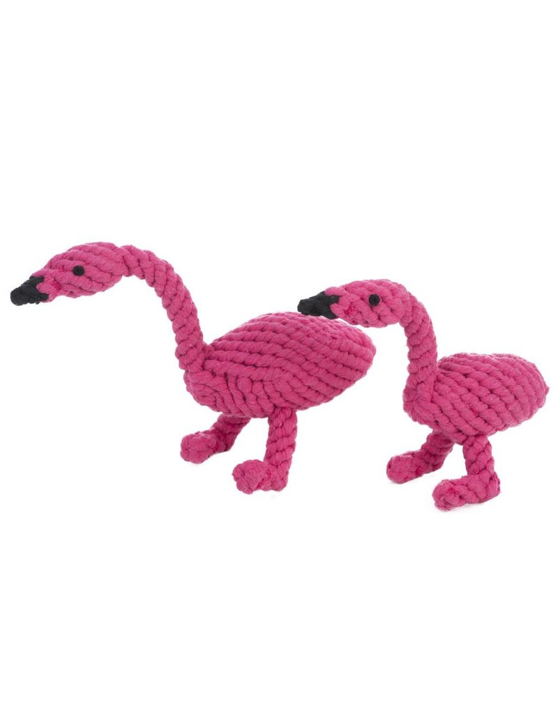 Jax & Bones Fran the Flamingo Rope Toy