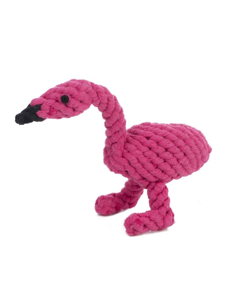 Jax & Bones Fran the Flamingo Rope Toy