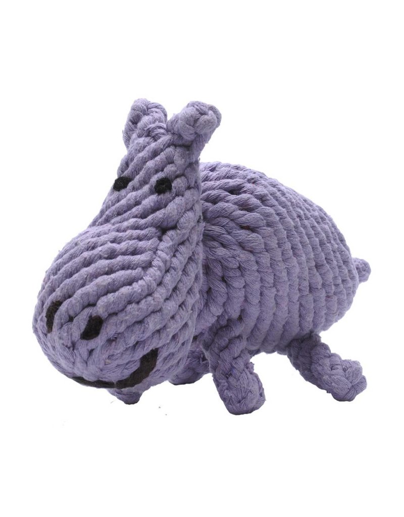 Jax & Bones Hank the Hippo Rope Toy