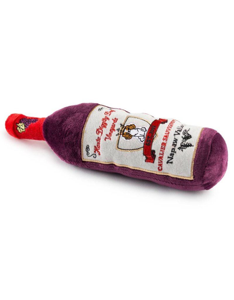 Haute Diggity Dog Cavalier Sauvignon Wine Bottle Toy