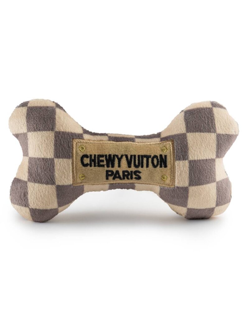 Haute Diggity Dog Chewy Vuiton Checker Bone