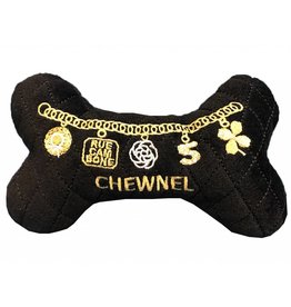 Dog Diggin Designs Chewnel Bone Black