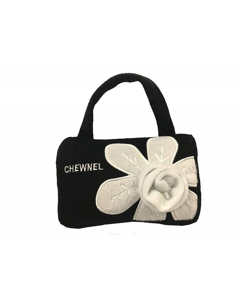 Dog Diggin Designs Chewnel White Flower Bag