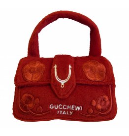 Dog Diggin Designs Red Gucchewi Purse