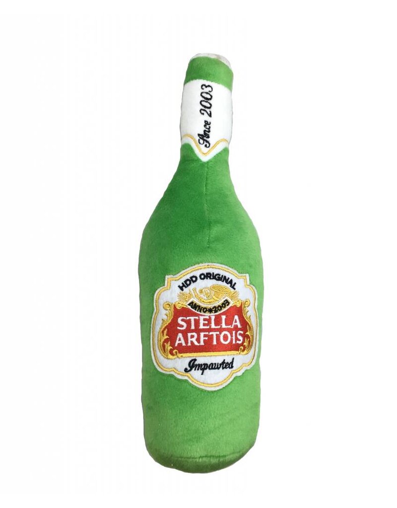 Haute Diggity Dog Stella Arftois Beer Bottle Toy