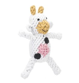Jax & Bones Claire the Cow Rope Toy