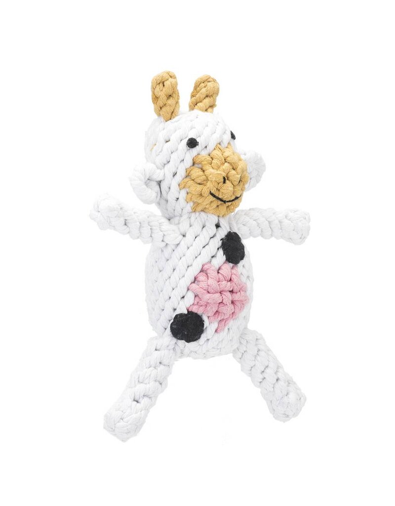 Jax & Bones Claire the Cow Rope Toy