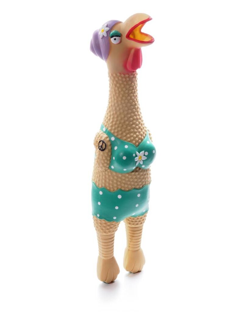Charming Pet Charming Pet Squawkers Latex Chicken