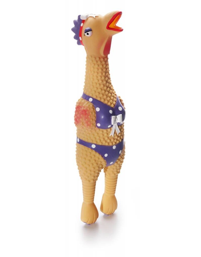 Charming Pet Charming Pet Squawkers Latex Chicken