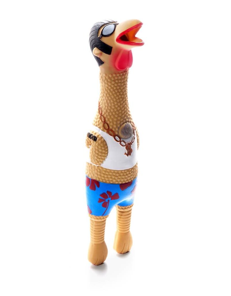 Charming Pet Charming Pet Squawkers Latex Chicken