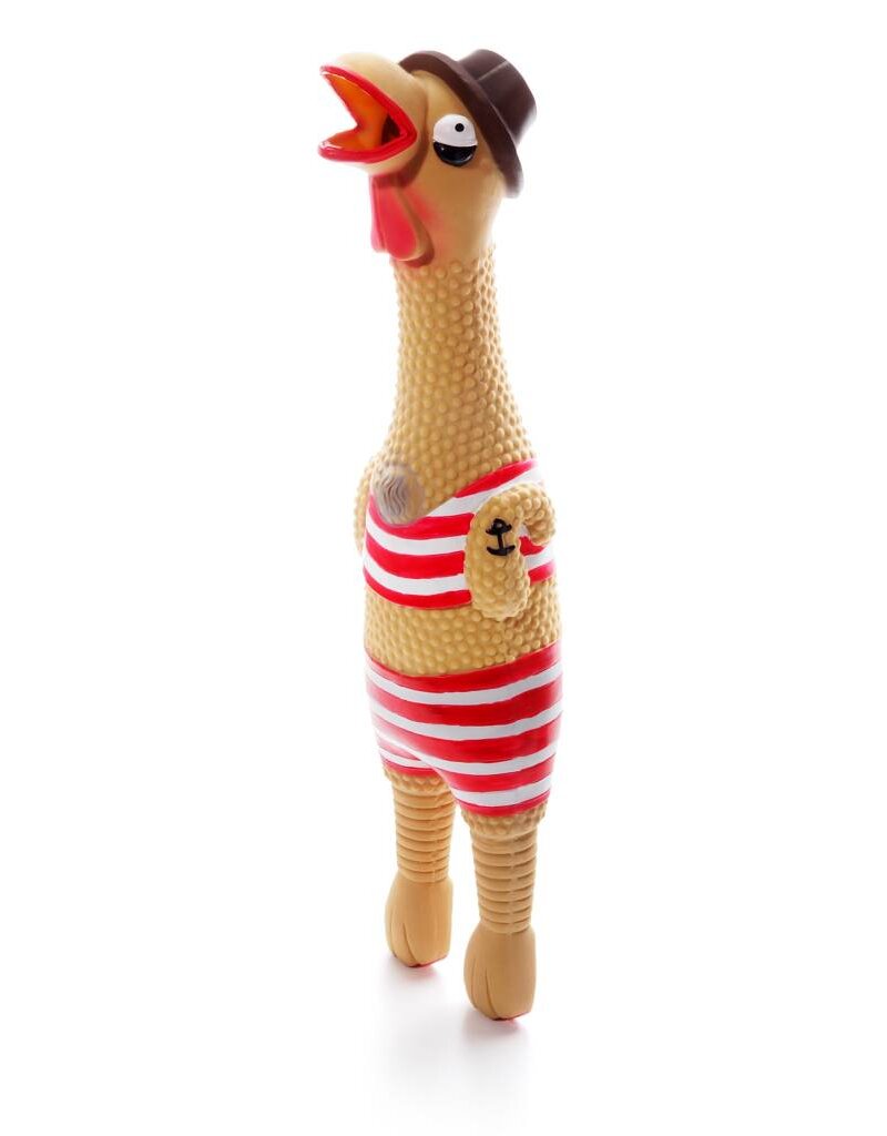 Charming Pet Charming Pet Squawkers Latex Chicken