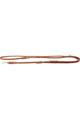 Collar Soft Adjustable 6ft Round Leather Leash