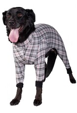 Yellow Hydrant Plaid Red/Grey/Black PJs