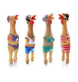 Charming Pet Charming Pet Squawkers Latex Chicken