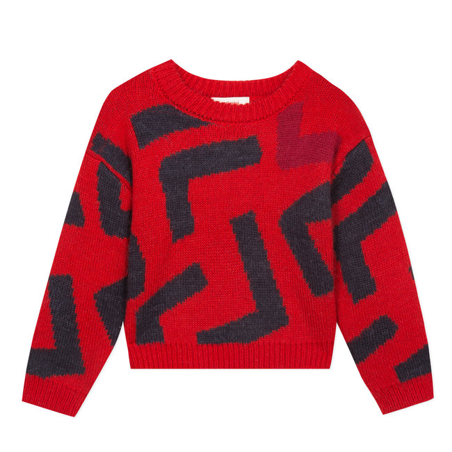 large knitted jumper