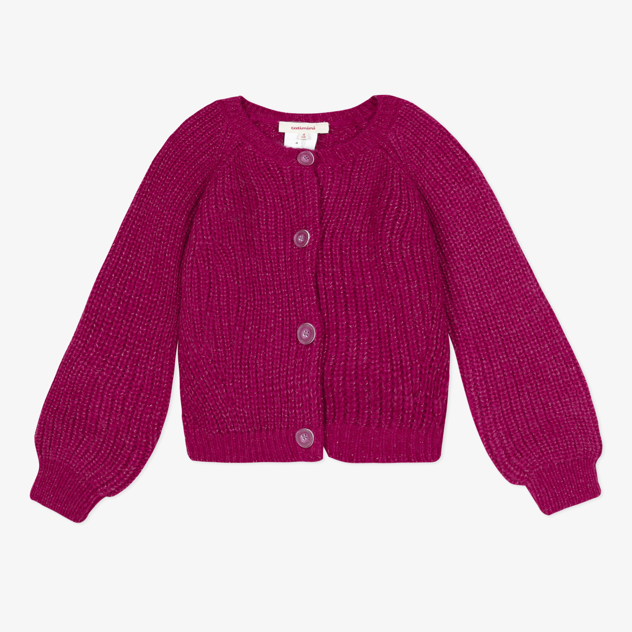 girls fluffy cardigan